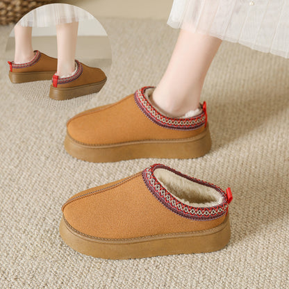 CozyStep™ Plush Half Slippers